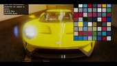Car Color Sets